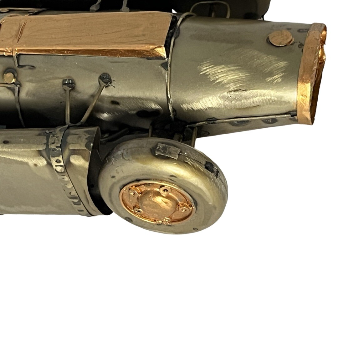 Metal Lotus Esprit Steampunk Racer Car Home Decor 11 in Long