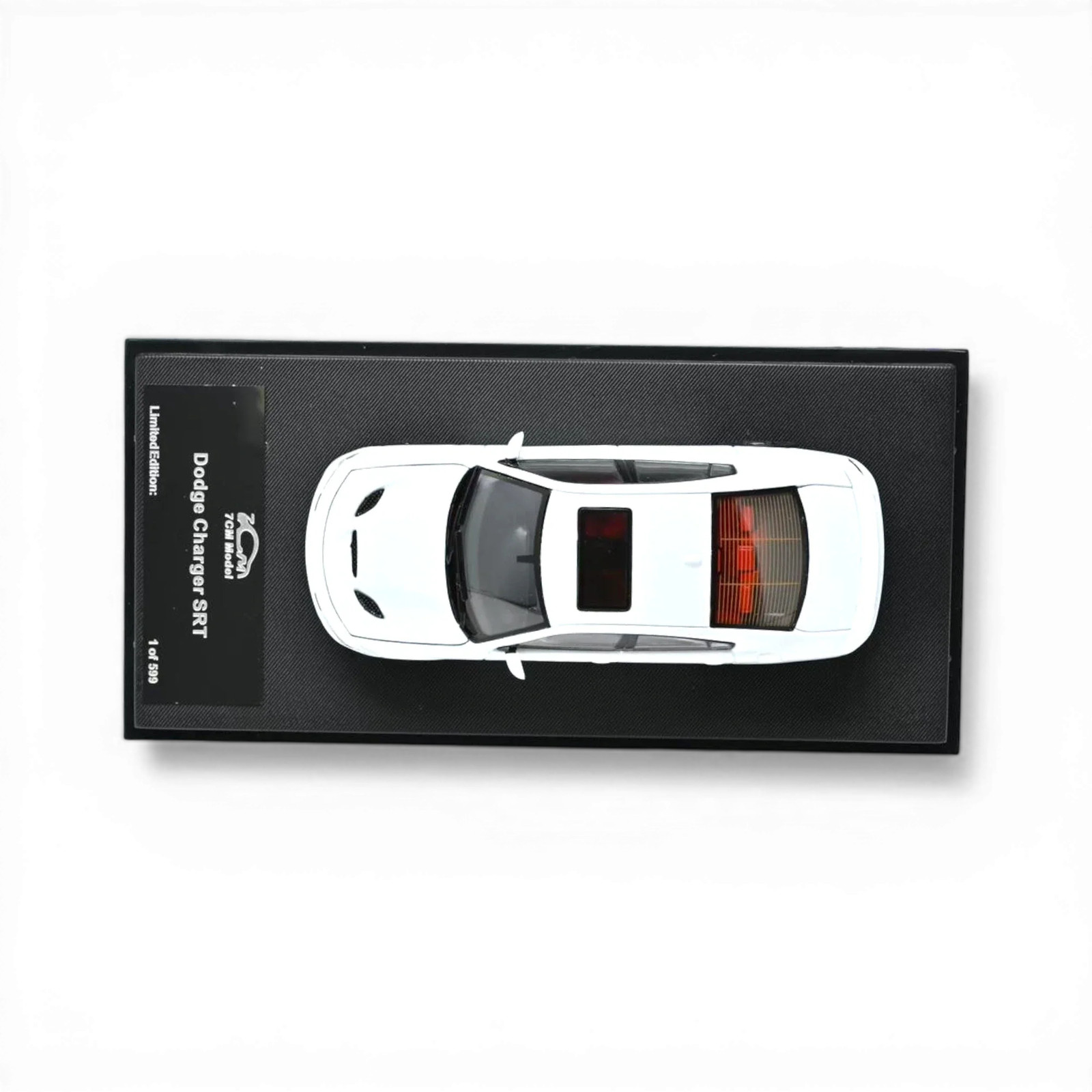 7CM Model Dodge Charger SRT Hellcat – White Knuckle 1:64