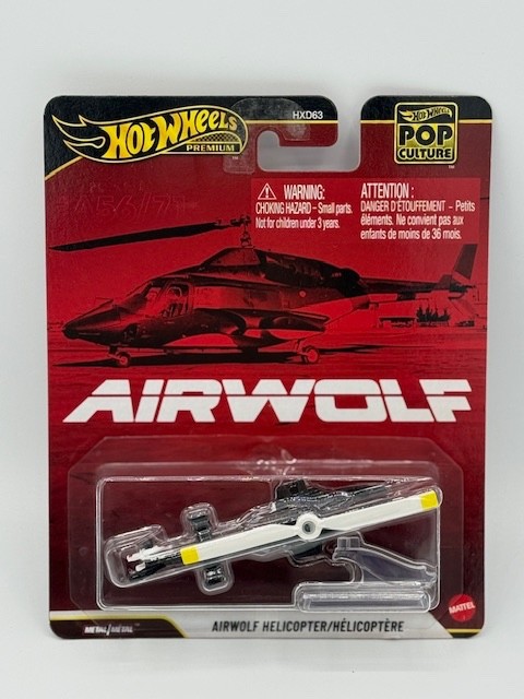 2026 HW HOT WHEELS POP CULTURE AIRWOLF HELICOPTER RELEASE Q