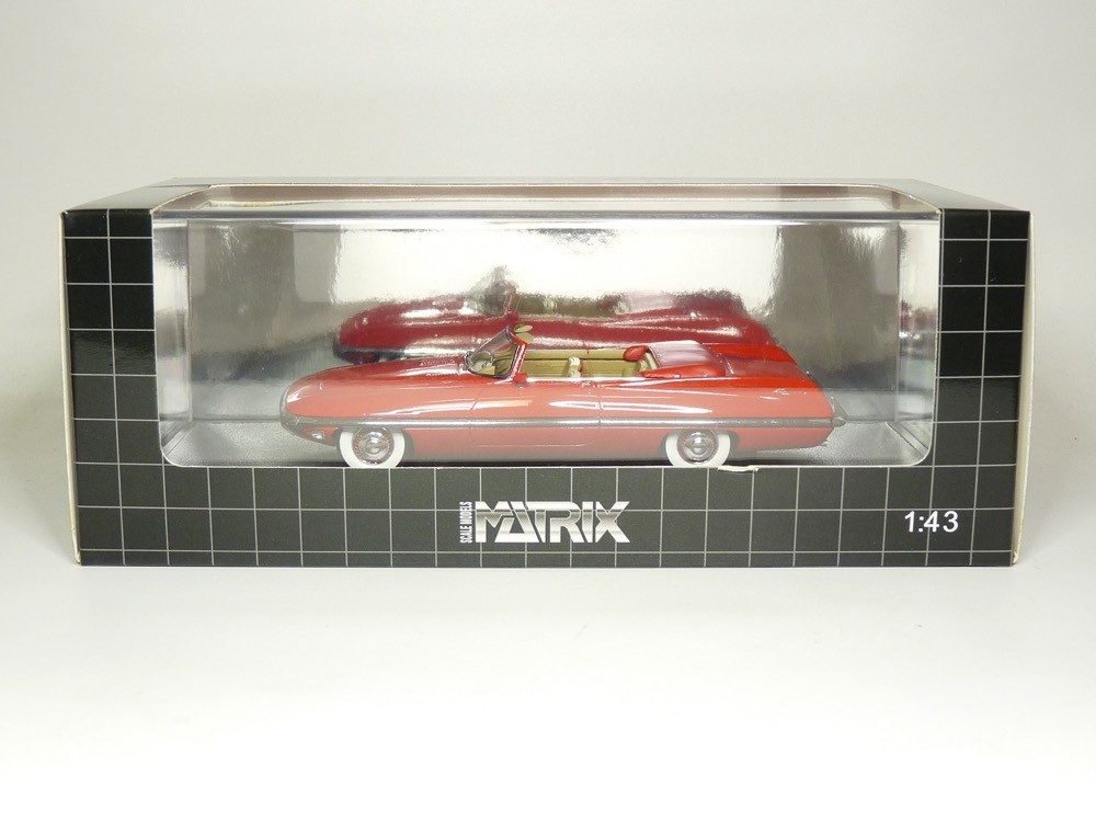 Matrix MX40303-031 1/43 1957 Chrysler Dart Diablo Exner Ghia Resin Model Car