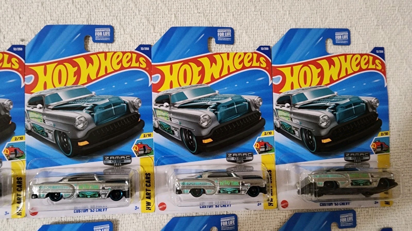 Hot Wheels 2025 Zamac Lot ; Custom ’53 Chevy & Mazda Autozam