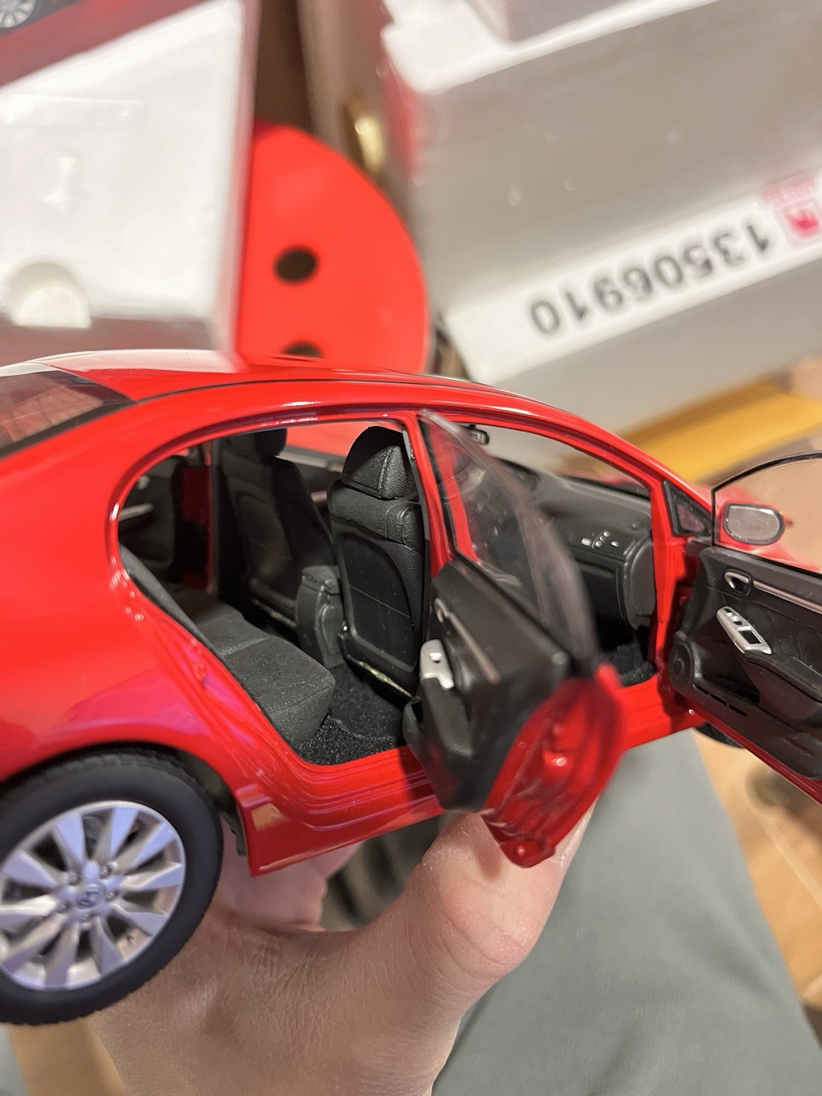 1:18 Scale 2009~2011 Honda Civic Rallye Red Diecast Model Car