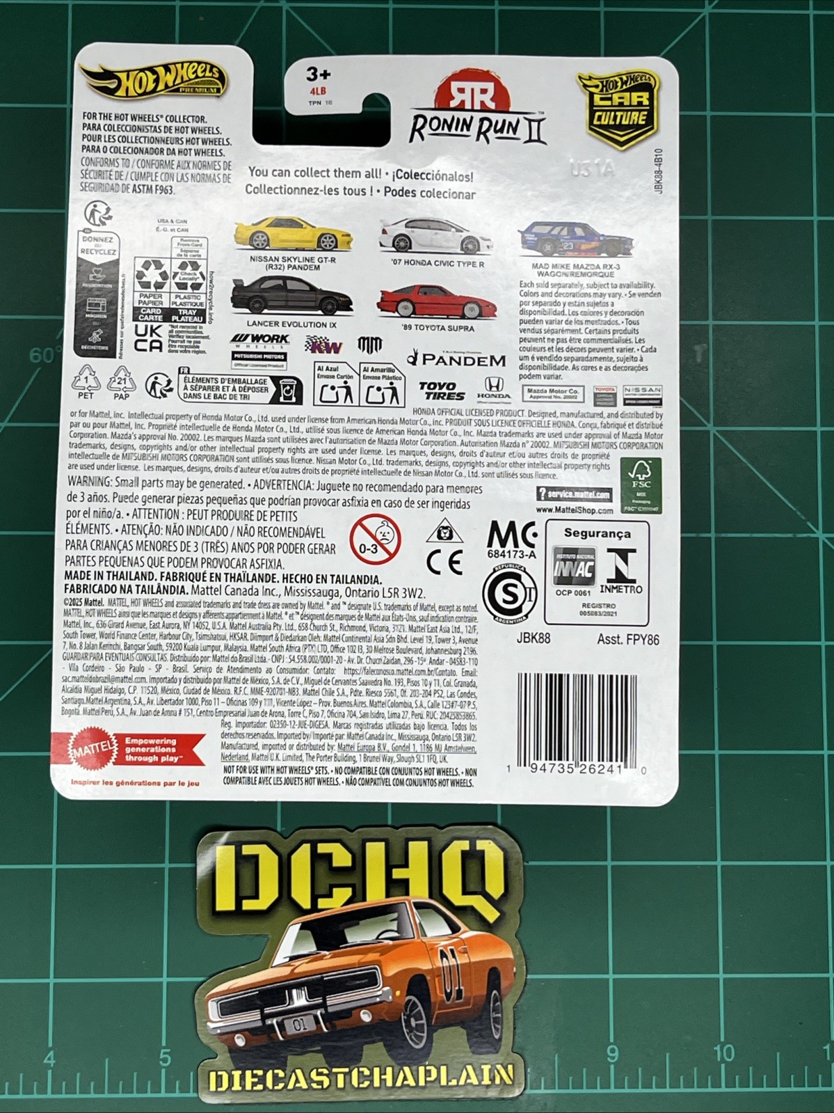 2025 Hot Wheels 🔥 CAR CULTURE RONIN RUN 2 PREMIUM 🔥 Nissan Skyline GT-R (R32)