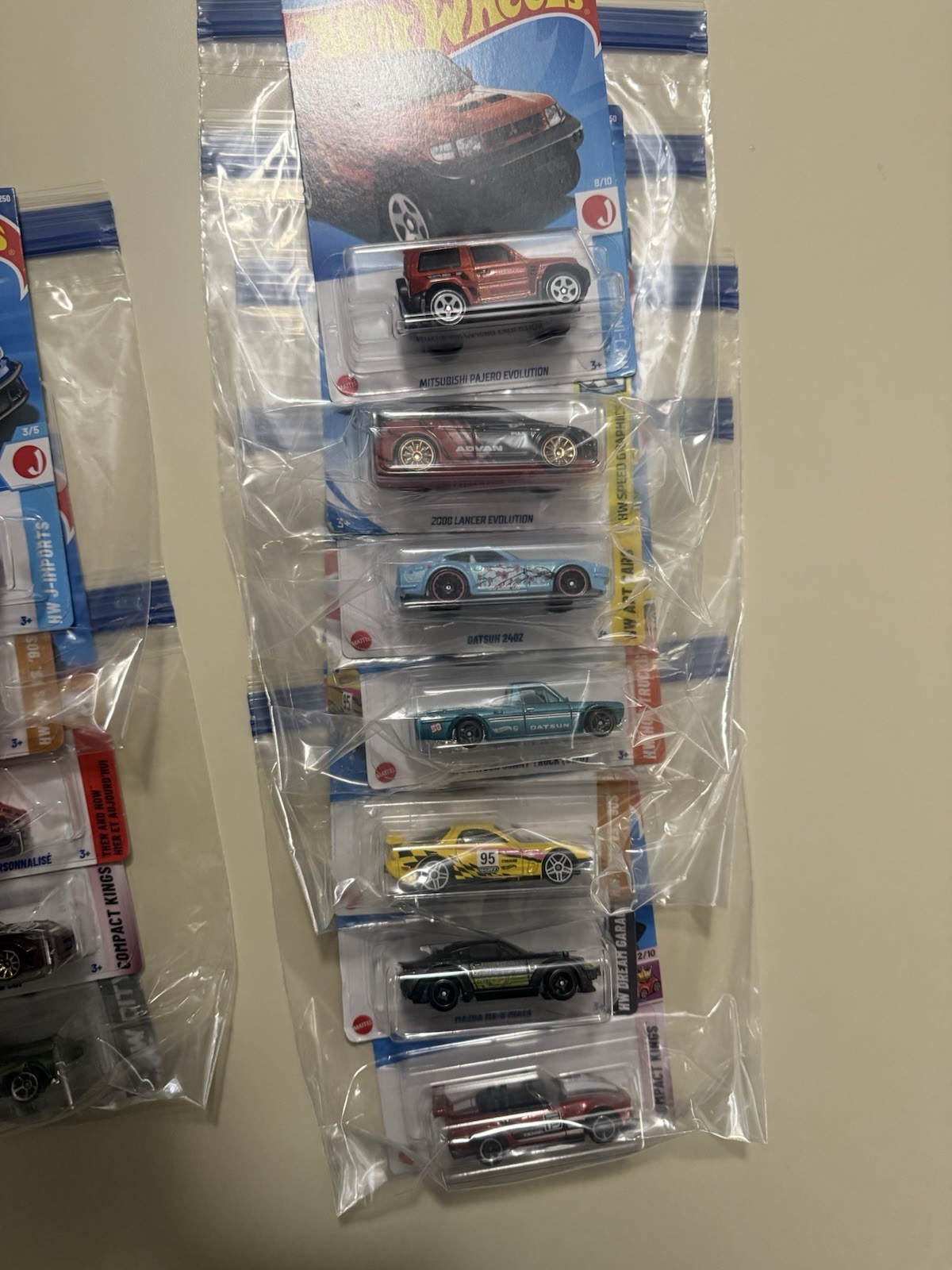 Hot Wheels JDM Imports Lot 12 Cars Mazda Toyota Honda Nissan Mitsubishi Datsun
