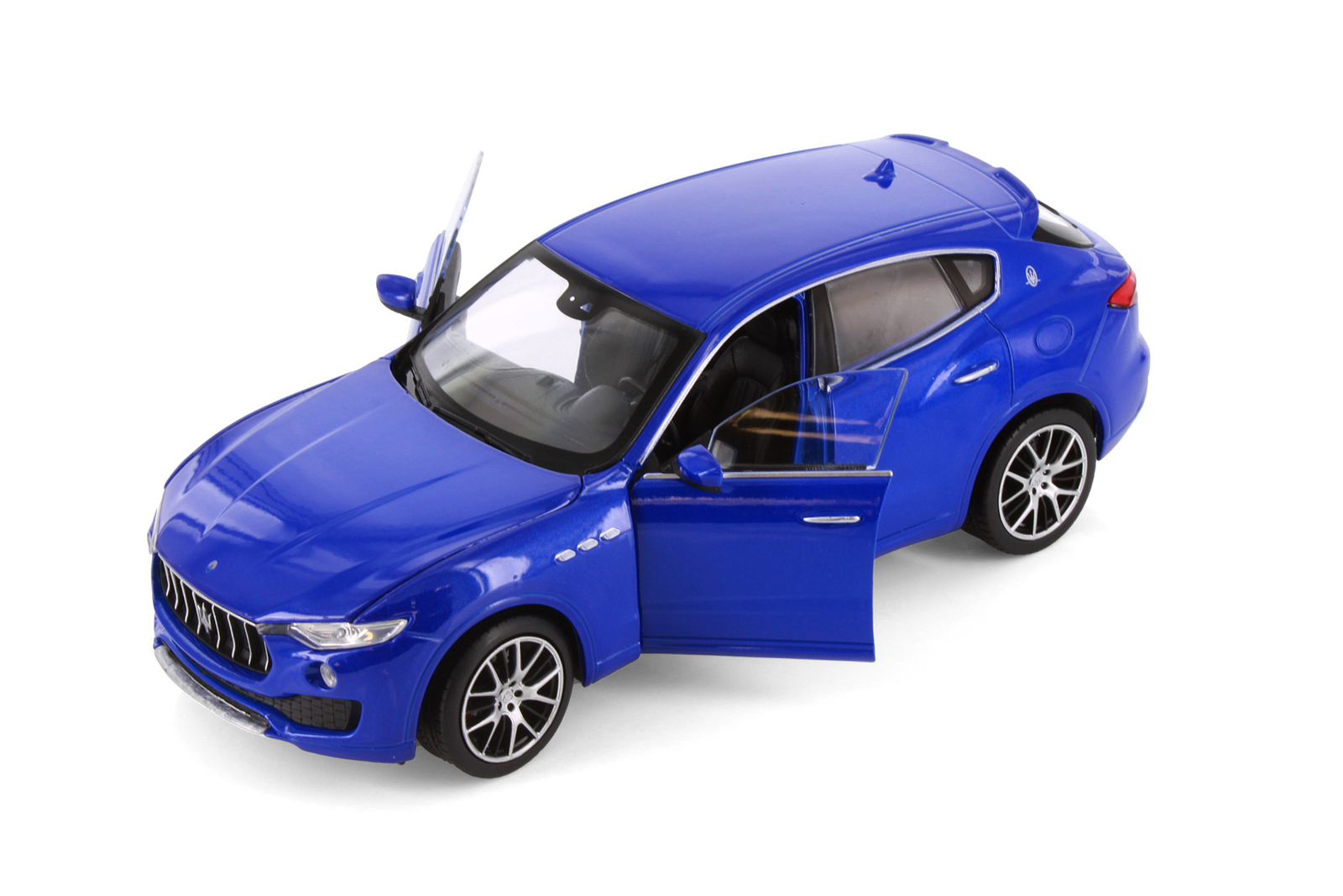 MASERATI LEVANTE BLUE LUXURY CAR 1/24 DIECAST CAR WELLY 24078/4D