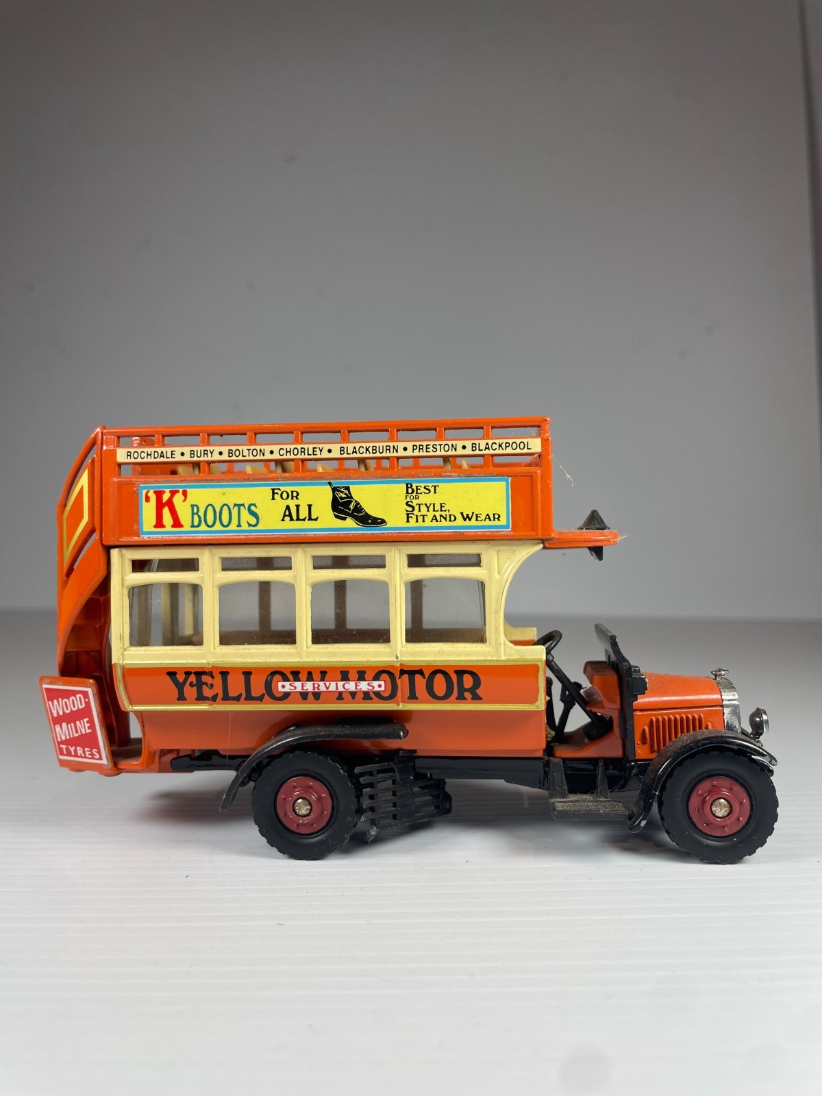 Corgi Classics 1:50 Scale 96993 Thornycroft Yelloways Double Decker Buses Boxed.