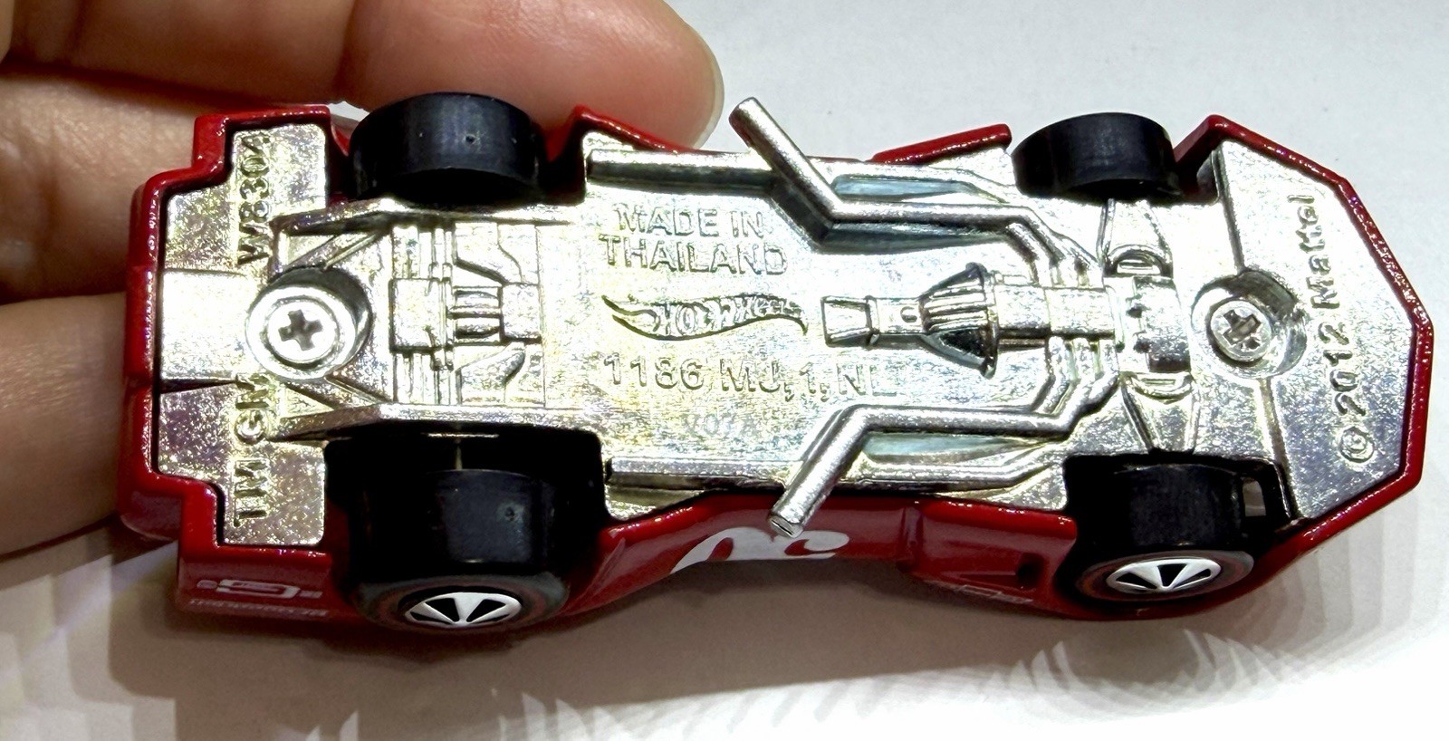 🔥 Hot Wheels CUSTOM MADE Redline Racing ’76 Greenwood Red Corvette