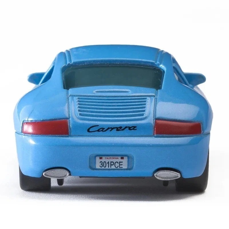 Disney Pixar Cars Blue Sally Carrera Diecast 1:55 Porsche Style Green Eyes Xmas
