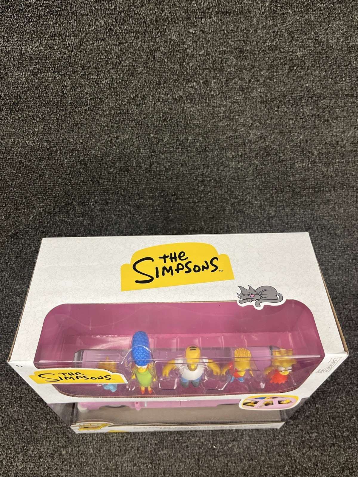 JAKKS PACIFIC THE SIMPSONS FAMILY SEDAN SET 1:24 SCALE