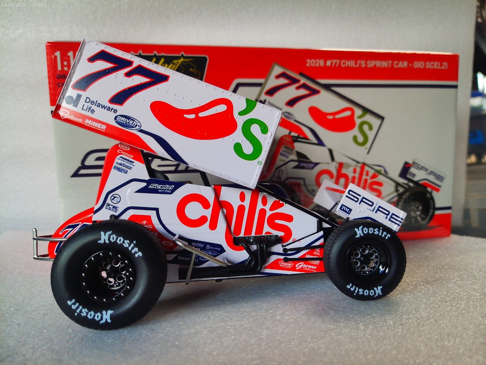 2026 GIO SCELZI CHILI’S STIRE GAINBRIDGE 1:18 ACME HIGH LIMIT RACE CAR A1826001