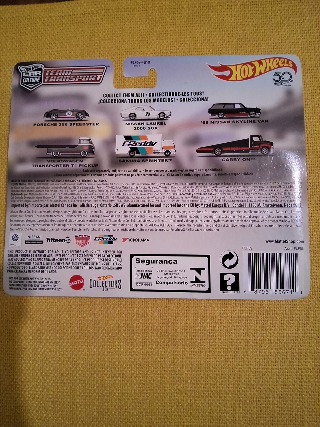 Hot Wheels Team Transport NISSAN LAUREL 2000 SGX SAKURA SPRINTER 🔥02