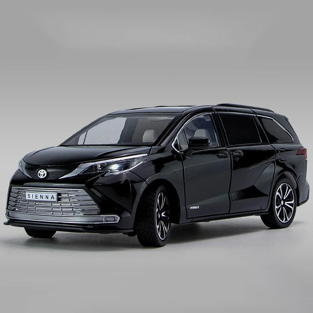 1:24 TOYOTA Sienna MPV Van Alloy Diecast Car Model Toy Sound Light NEW Gift