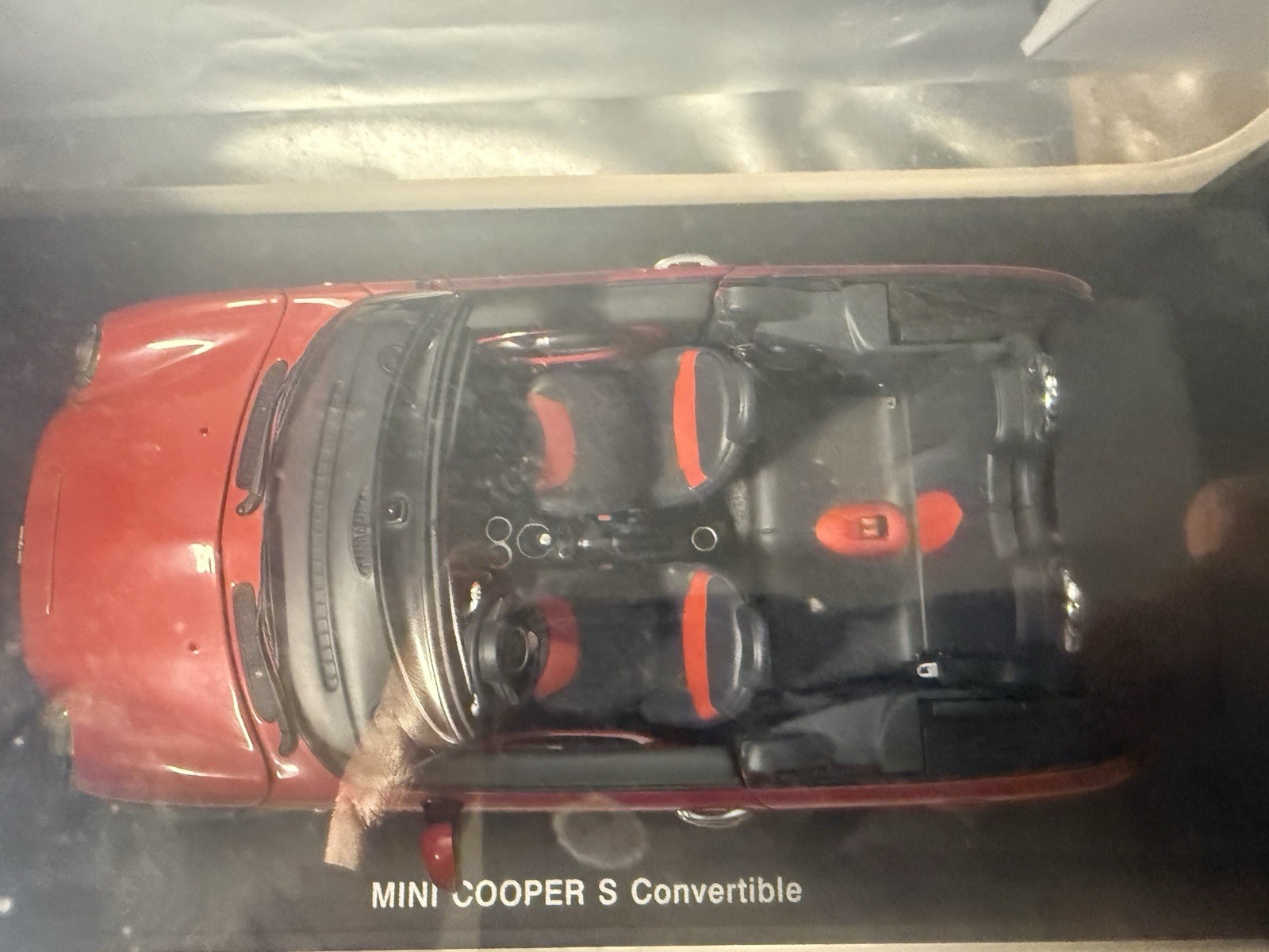 AUTOart 1:18 Mini Cooper S Convertible Red Diecast Car Open Box – READ DISC