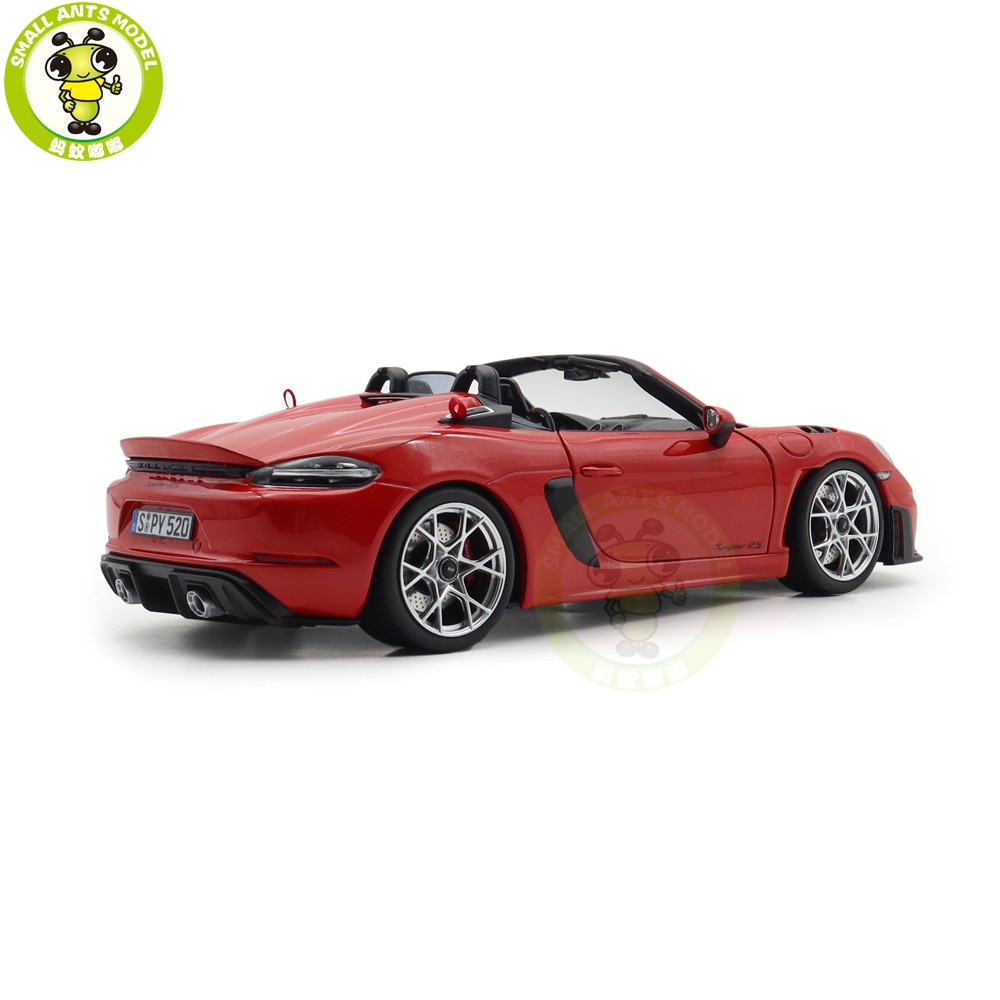 1/18 Porsche 718 Spyder RS 2023 Weissach Pack Norev 187271 Diecast Model Car