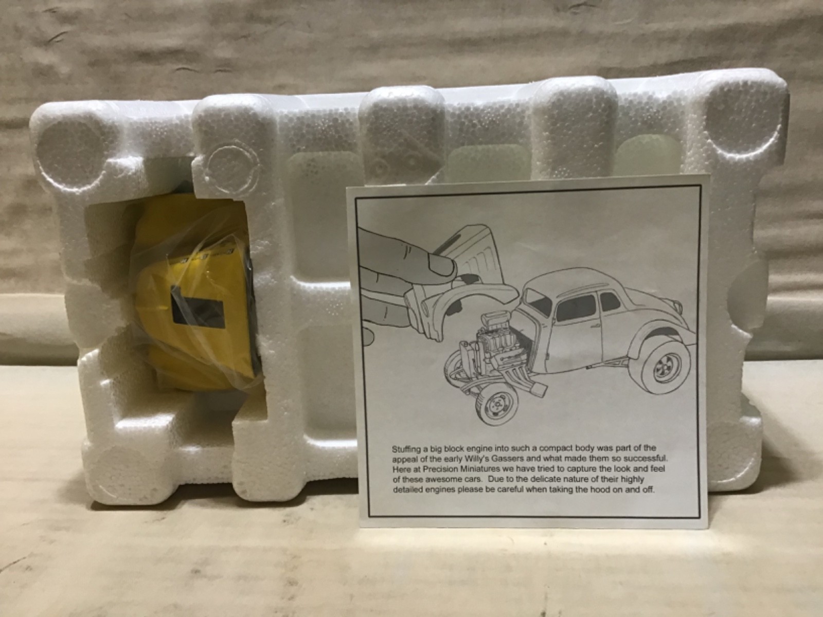 COONROD JACK THE BEAR 1933 WILLYS GASSER 1/18 PRECISION MINIATURES NHRA PRM08
