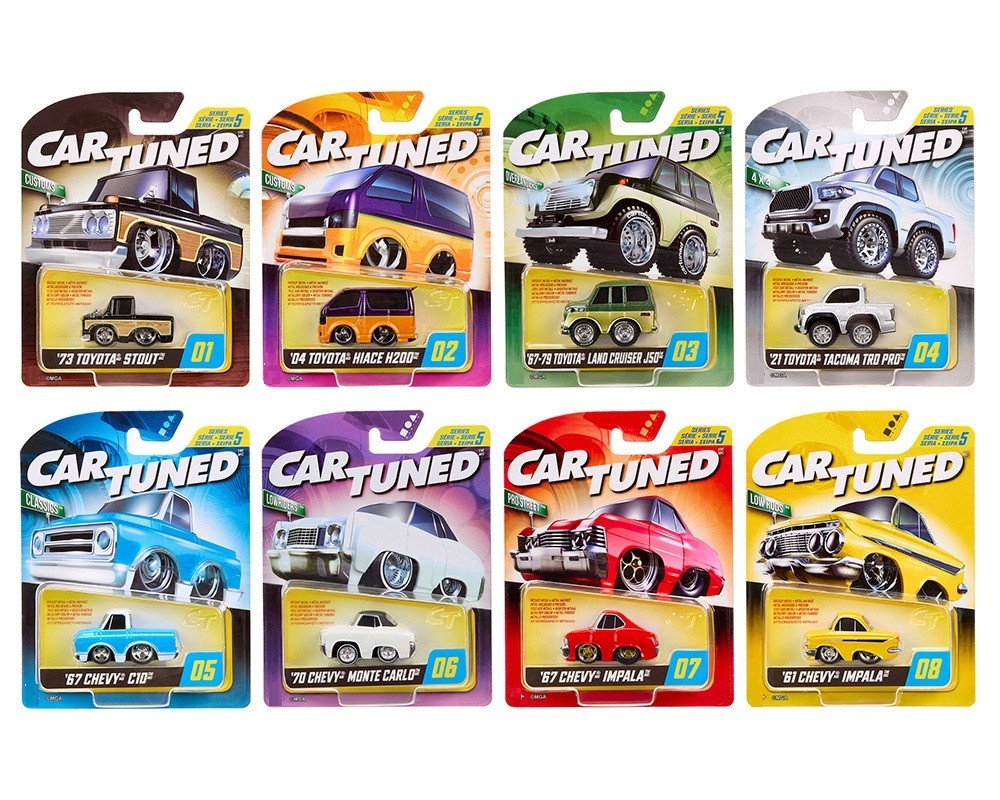 2026 CarTuned 1:64 Series 5 Hobby Alternate Assortment 8 Car Set 592648-XX4 Seal