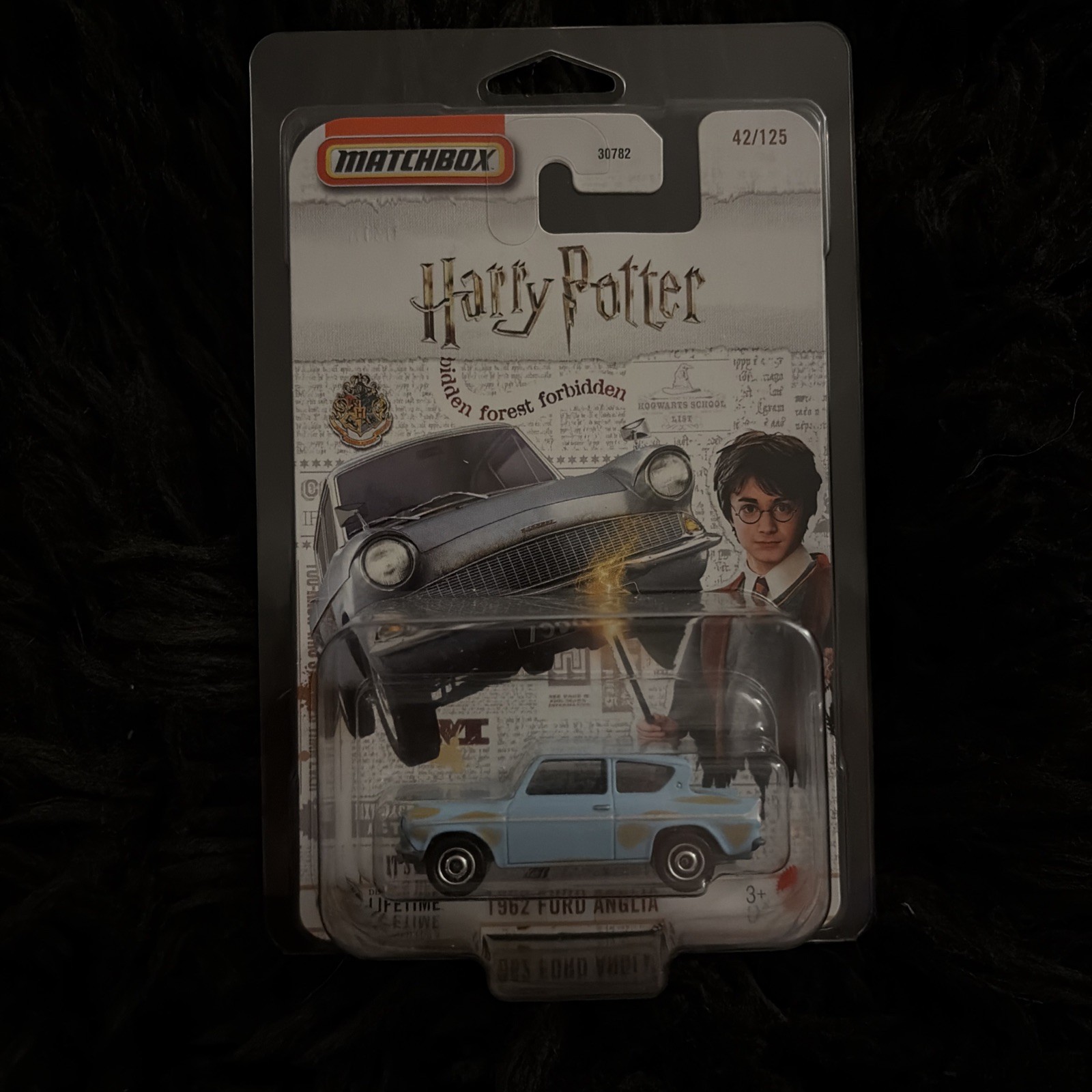 1962 Ford Anglia Light Blue Harry Potter Matchbox New for 2025