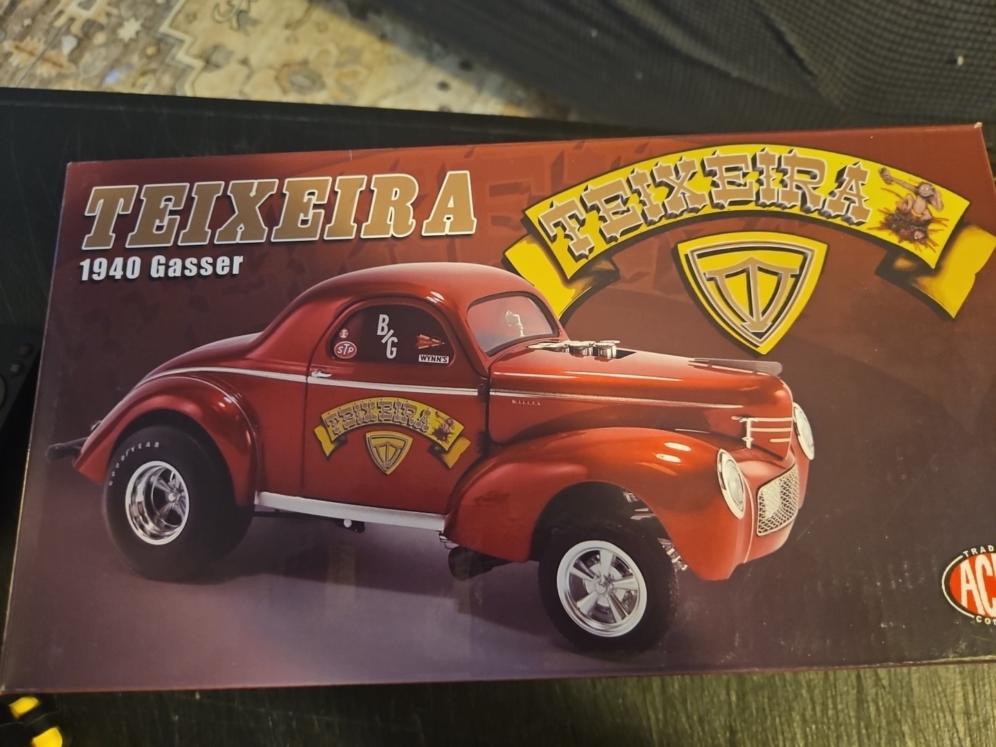 1940 WILLYS GASSER TEIXEIRA HEMI DRAG RACING A1800928 ACME 1:18 VINTAGE NHRA GMP