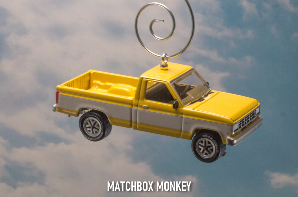 1983 Ford Ranger XL Pickup Truck Custom Christmas Tree Ornament 4X4 RARE Adorno