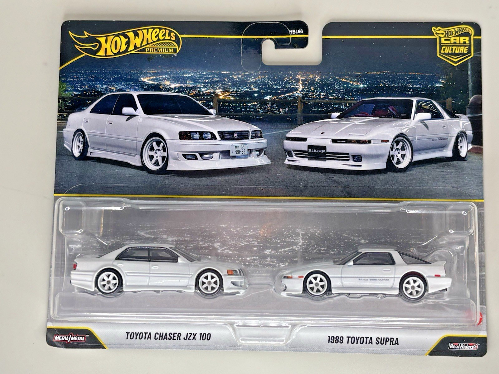 2026 Hot Wheels Car Culture 2 Pack Toyota Chaser JZX 100 & 1989 Toyota Supra