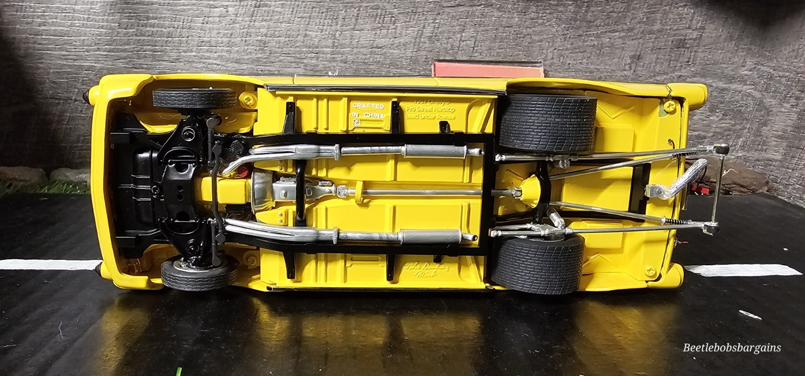 Vntg 1999 Danbury Mint 1957 Chevrolet Pro Street Dragster 1:24 Diecast **READ**
