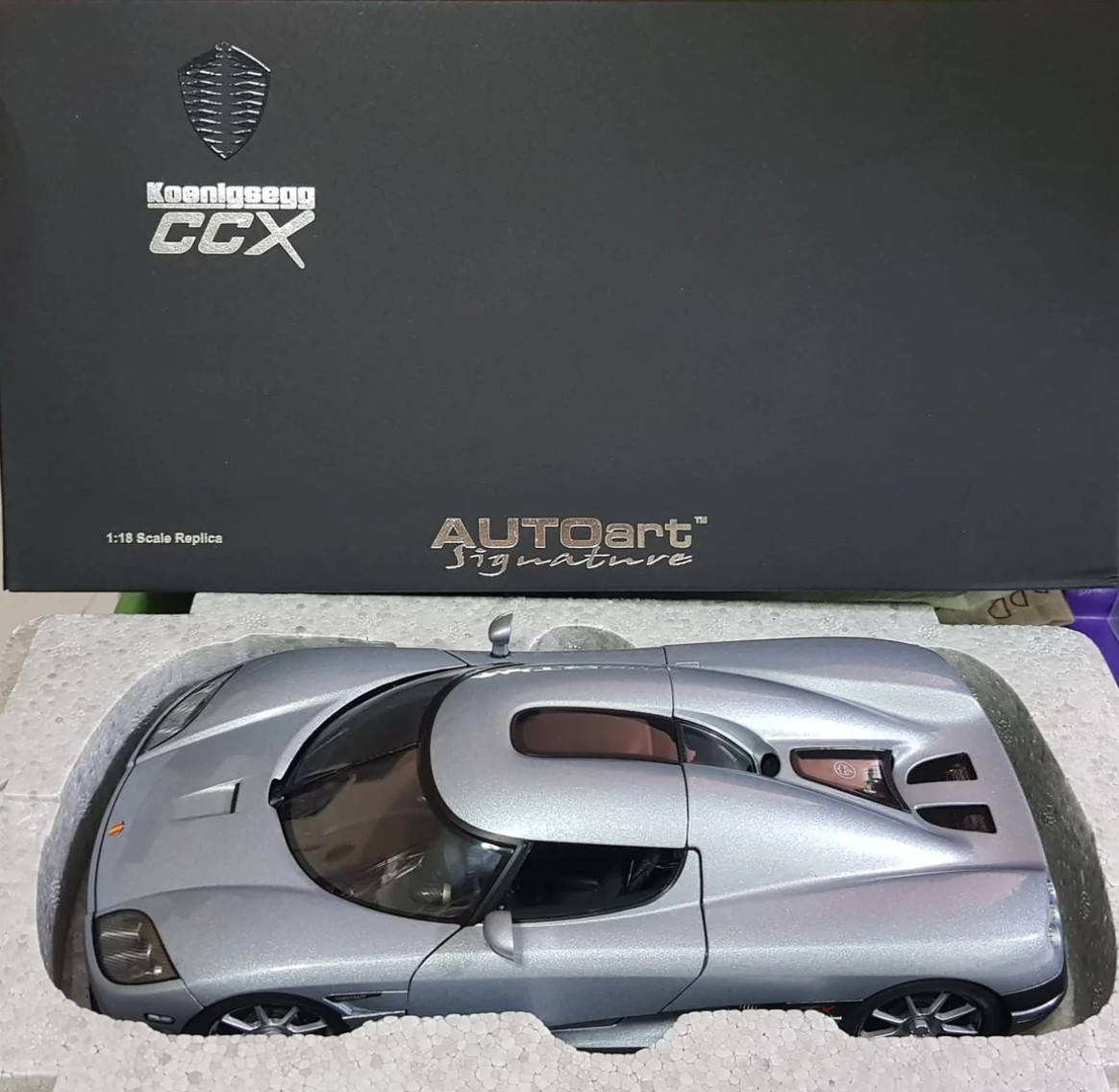Race Car Koenigsegg CCX Autoart Rare First Edition Classic Custom Sports Concept