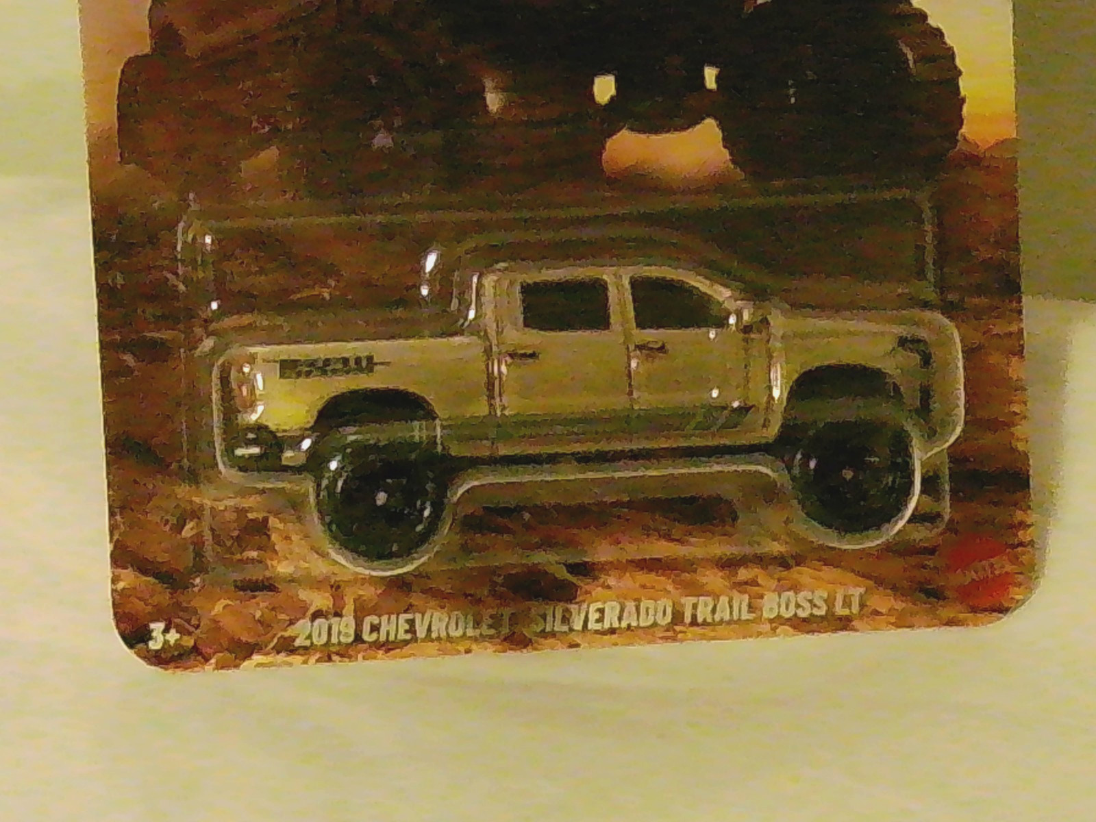 Hot Wheels 2019 Chevrolet Silverado Trail Boss Performance Trucks Silver Series