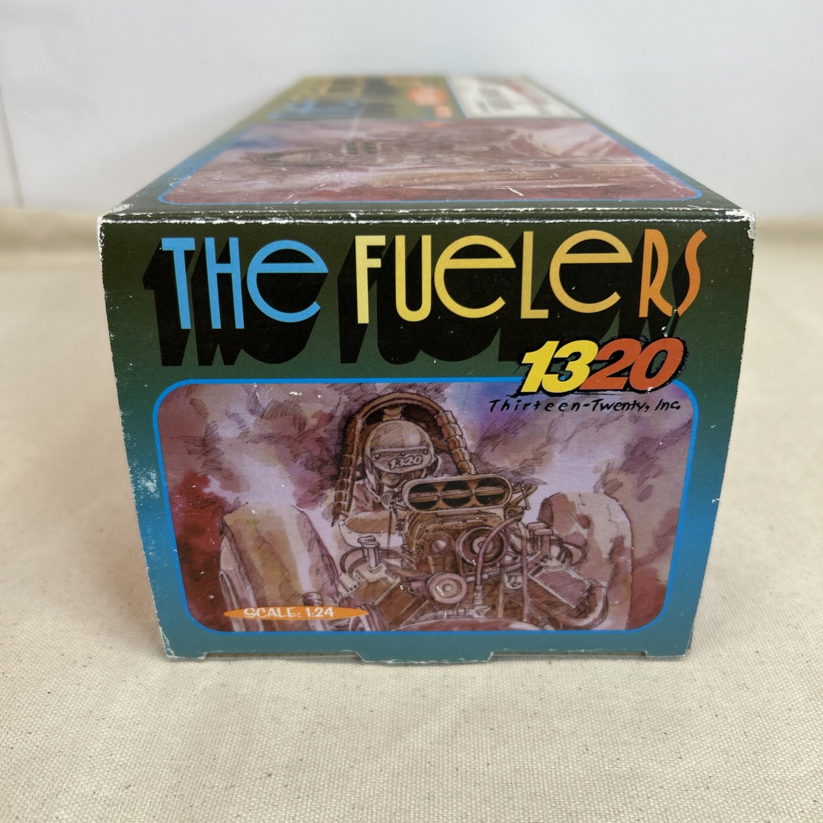 VINTAGE 1320 The Fuelers BRUCE WHEELERS WHEELER DEALER 1/24 Dragster #1102