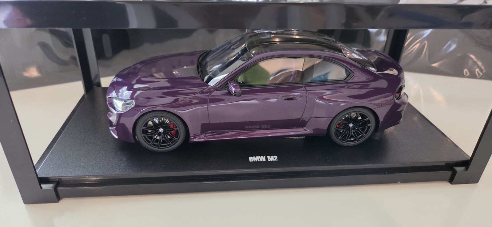 GT Spirit 2023 BMW M2 (G87) Coupe Twilight Purple Metallic 1:18 GT946