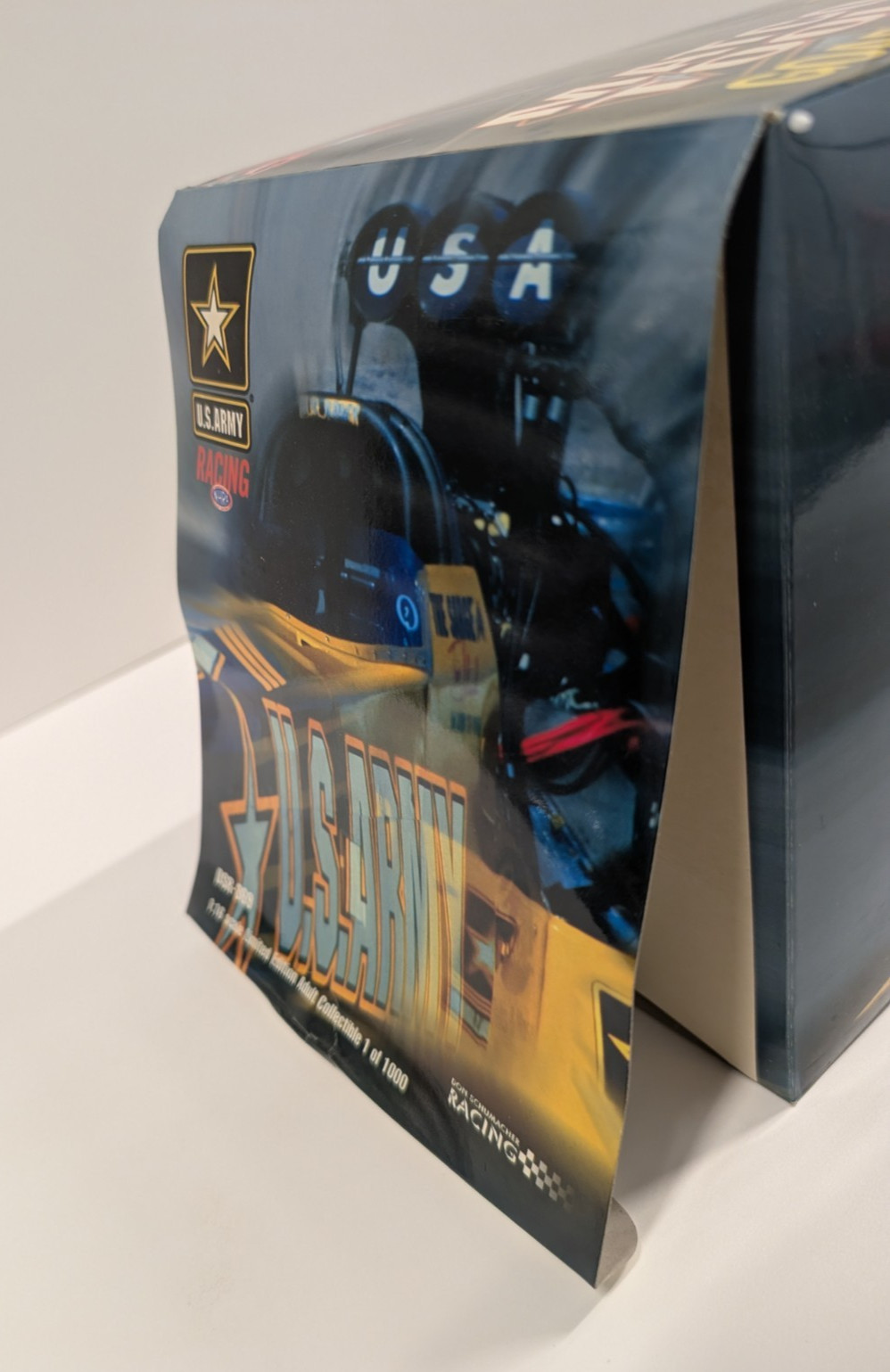 Milestone 2004 Tony Schumacher U.S. Army Sarge 1/16 Top Fuel Dragster NHRA As Is