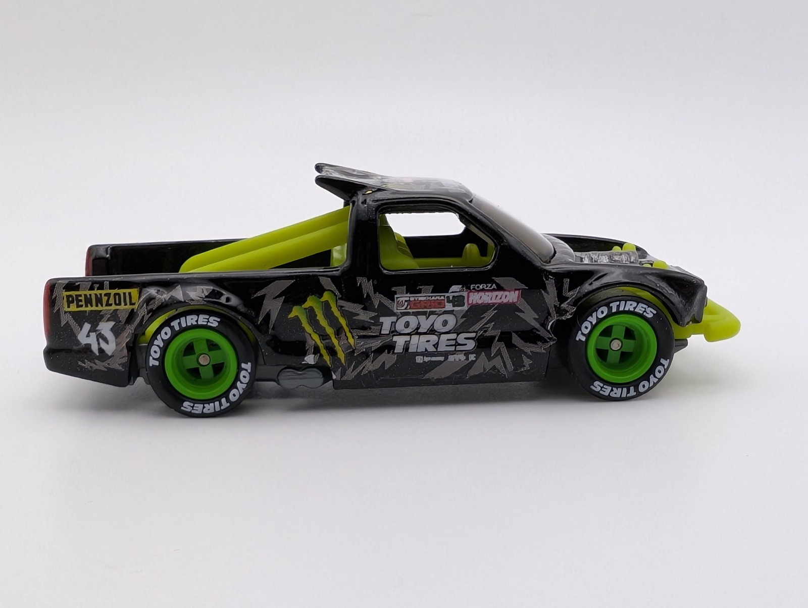 Hot Wheels CUSTOM Hoonitruck Limited Grip Monster Energy HOONIGAN Toyo Tires