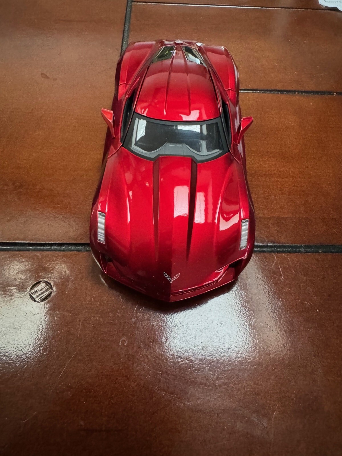JADA 1/24 92387 BIGTIME MUSCLE 09 CHEVROLET CORVETTE STINGRAY CONCEPT RED No Box
