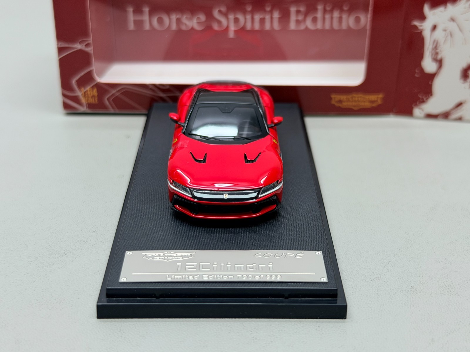 PK 1:64 Ferrari 12 Cilindri Phantom Knight Super Car Diecast Model Car