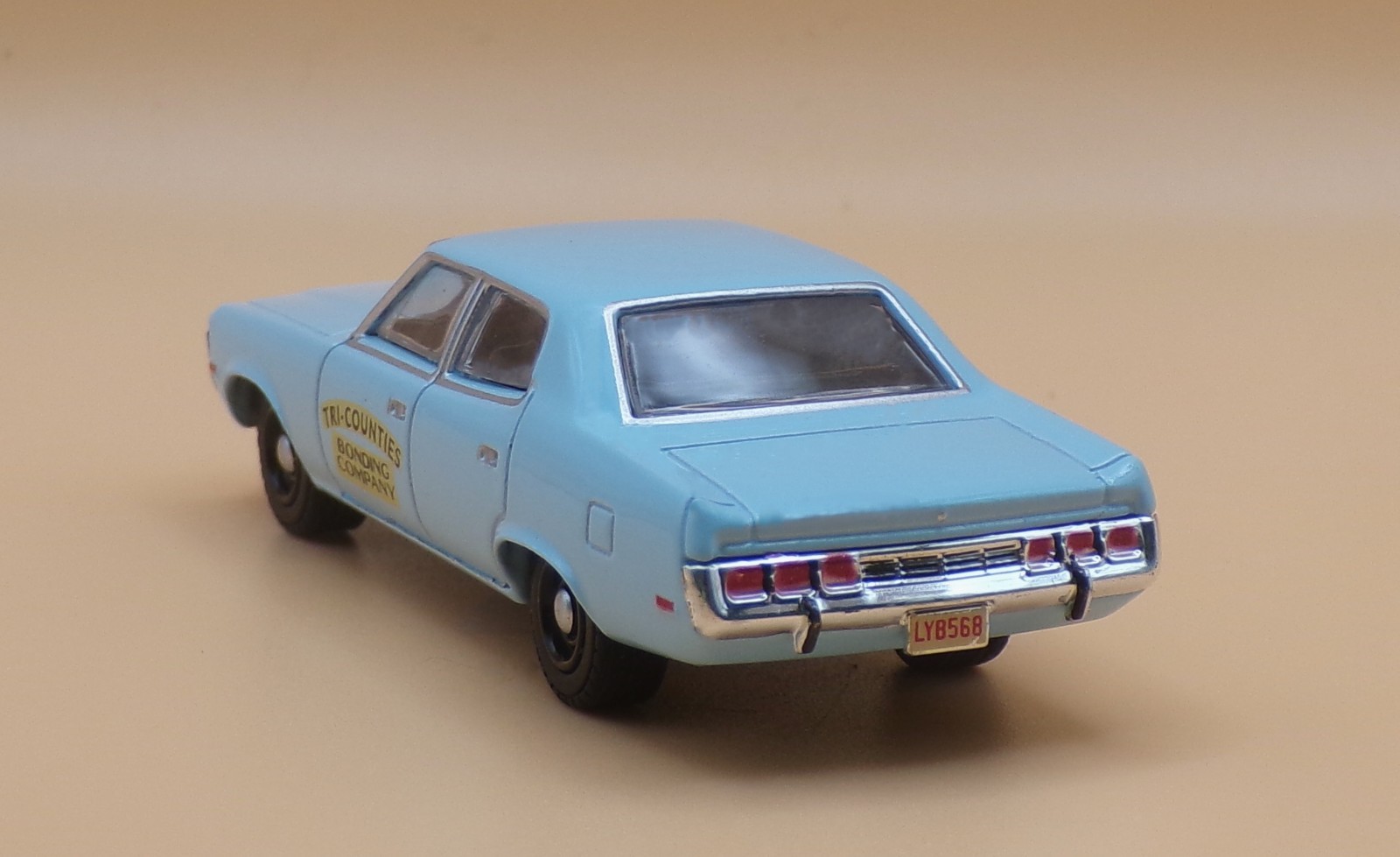 1971 AMC MATADOR..TRI-COUNTY BONDING COMPANY..Greenlight Collectible.. 1:64