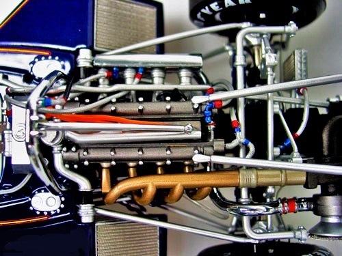Race Car Indy Racing Formula 1 18Racer Grand Prix24Custom Built Metal12Model