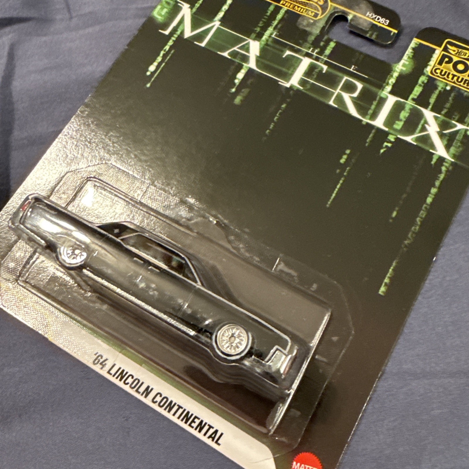 Hot Wheels Premium – Pop Culture Matrix ’64 Lincoln Continental (JHW89)