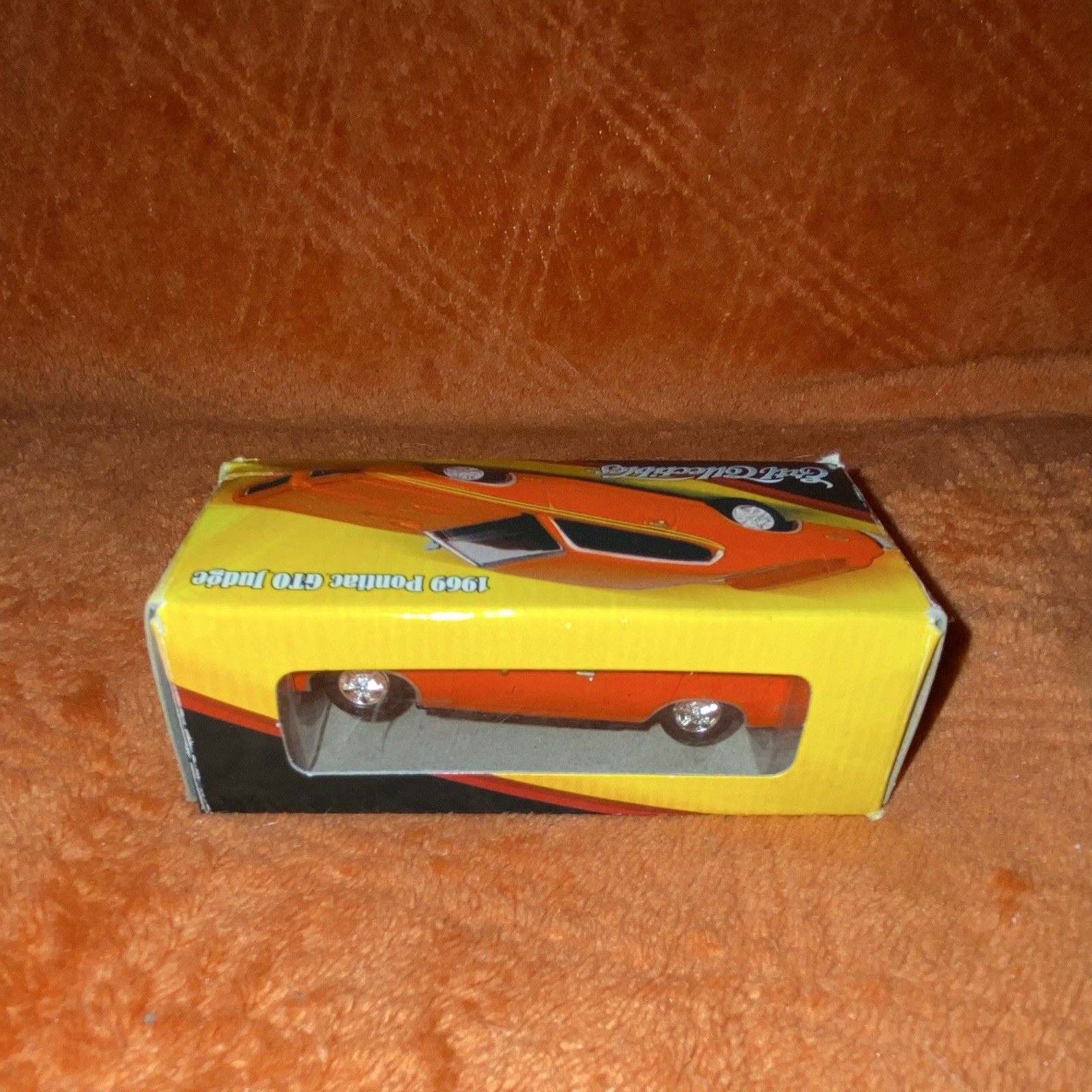 Ertl Collectibles 1:64 1969 Pontiac GTO Judge Orange Diecast Car Unopened Box