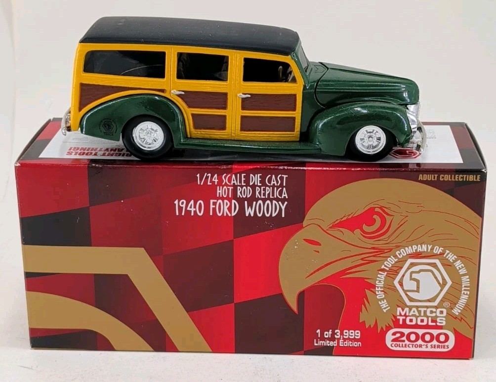 2000 Racing Champions Matco Tools 1:24 Hot Rod Replica Set 6 Cars
