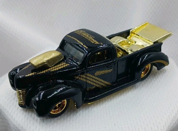 Hot Wheels Chevrolet ’40 Ford Nostalgic Black JC Whitney Promo USA 1999