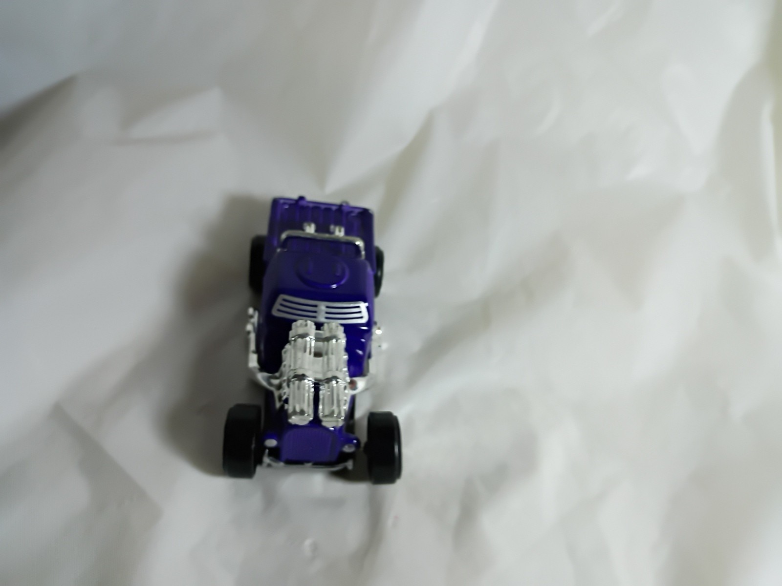 Maisto Leadslinger Purple 1:64 Diecast Hot Rod Exposed Engine Loose Car