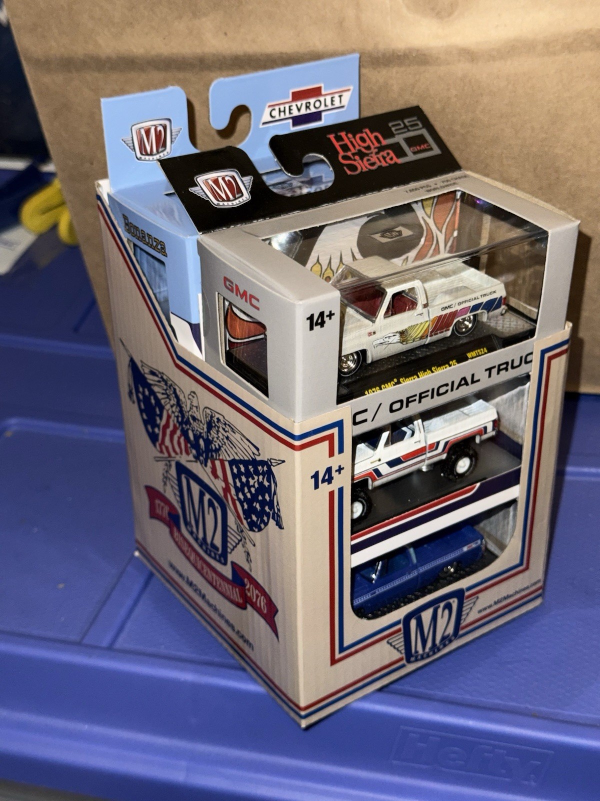 2026 M2 Machines Set of 6 Spirit Of 76 + Sleeve 1976 Chevy GMC Dodge Walmart Exc
