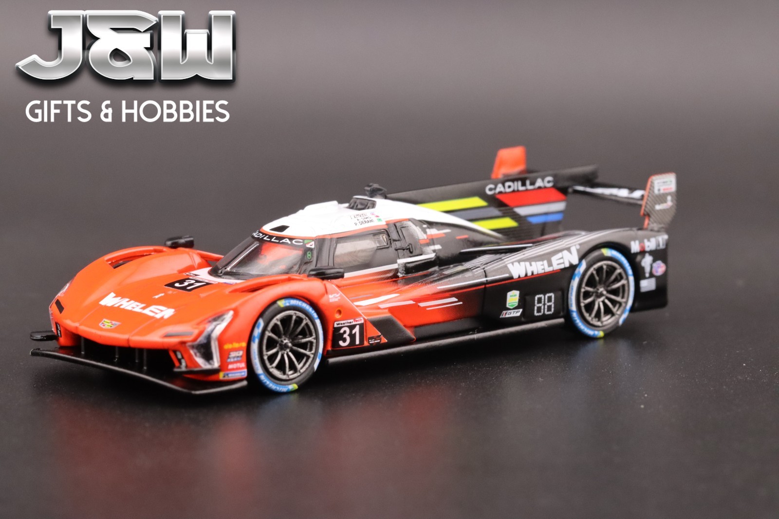 Mini GT Cadillac V-Series.R #31 Whelen 2023 IMSA Sebring 12Hrs Winner #745 1/64
