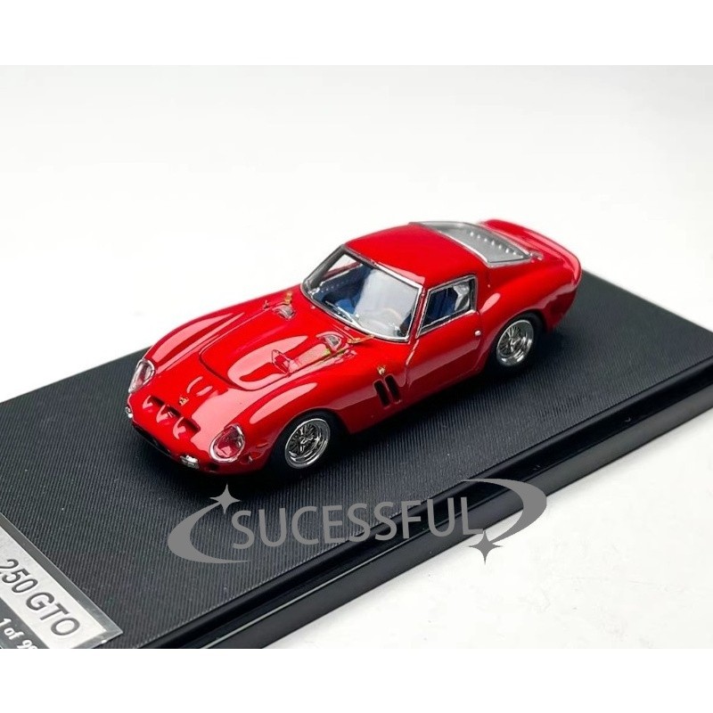 GB CL 1:64 Red 250 GTO Classic Racing Diecast Car Model Collectible