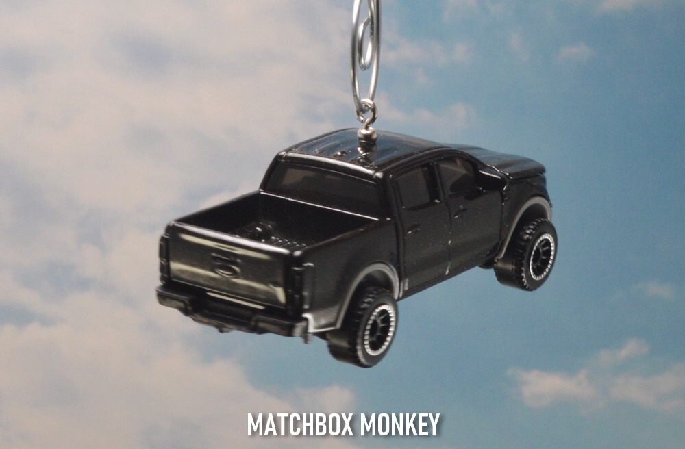 2019 Ford Ranger Pickup Truck Custom Christmas Tree Ornament 4X4 Adorno Black
