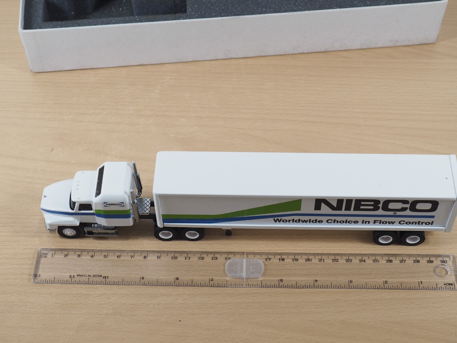 Vintage NIBCO Mack Tractor & Trailer Die-cast By Penyjoy 1:64 NIB Made in USA
