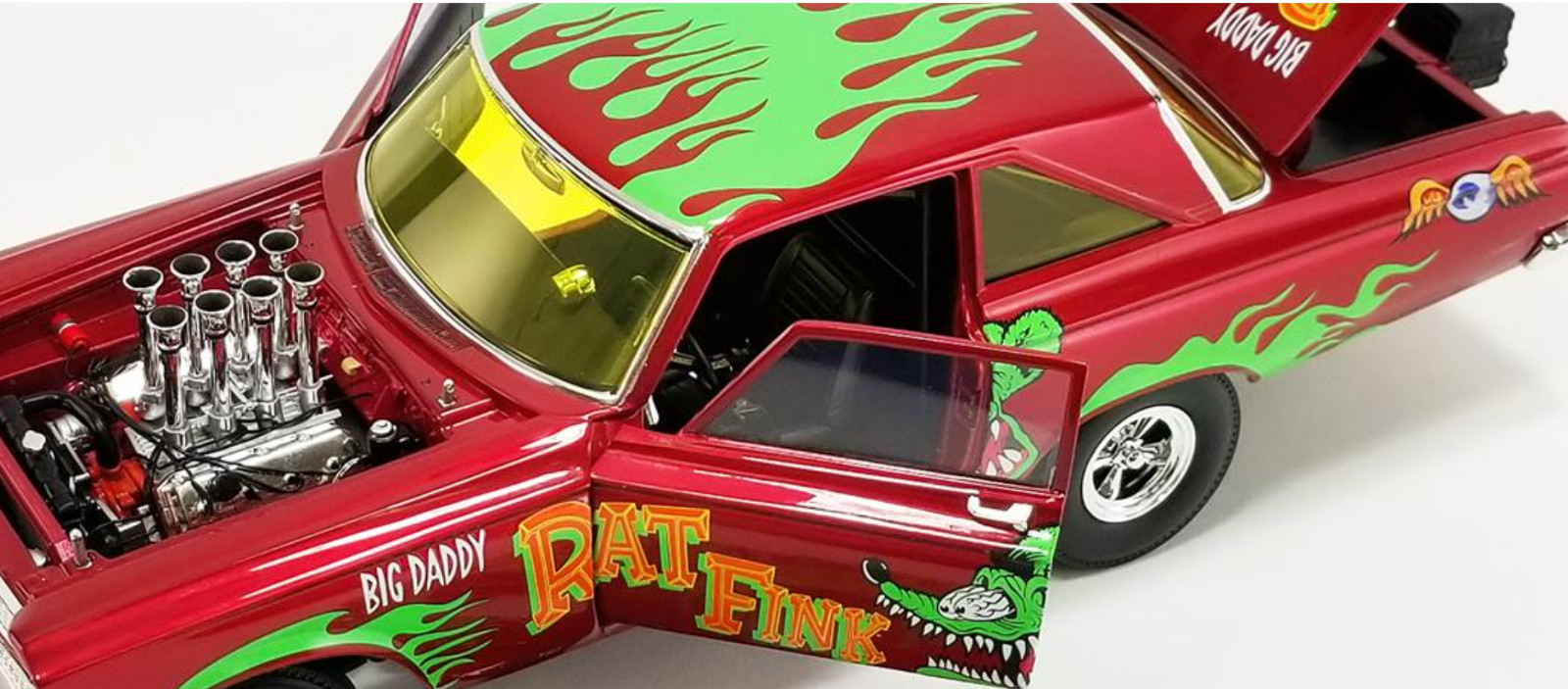 Mopar Plymouth 1970CUSTOM1969BUILT1:18Metal Body12Model Car1968