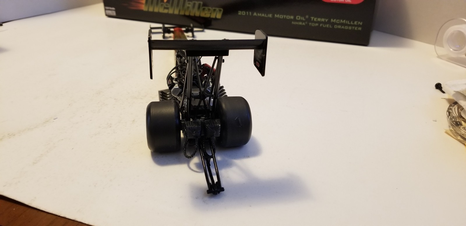 Terry Mcmillen 2011 AMALIE MOTOR OIL NHRA Top Fuel Dragster 1/24 By AUTO WORLD