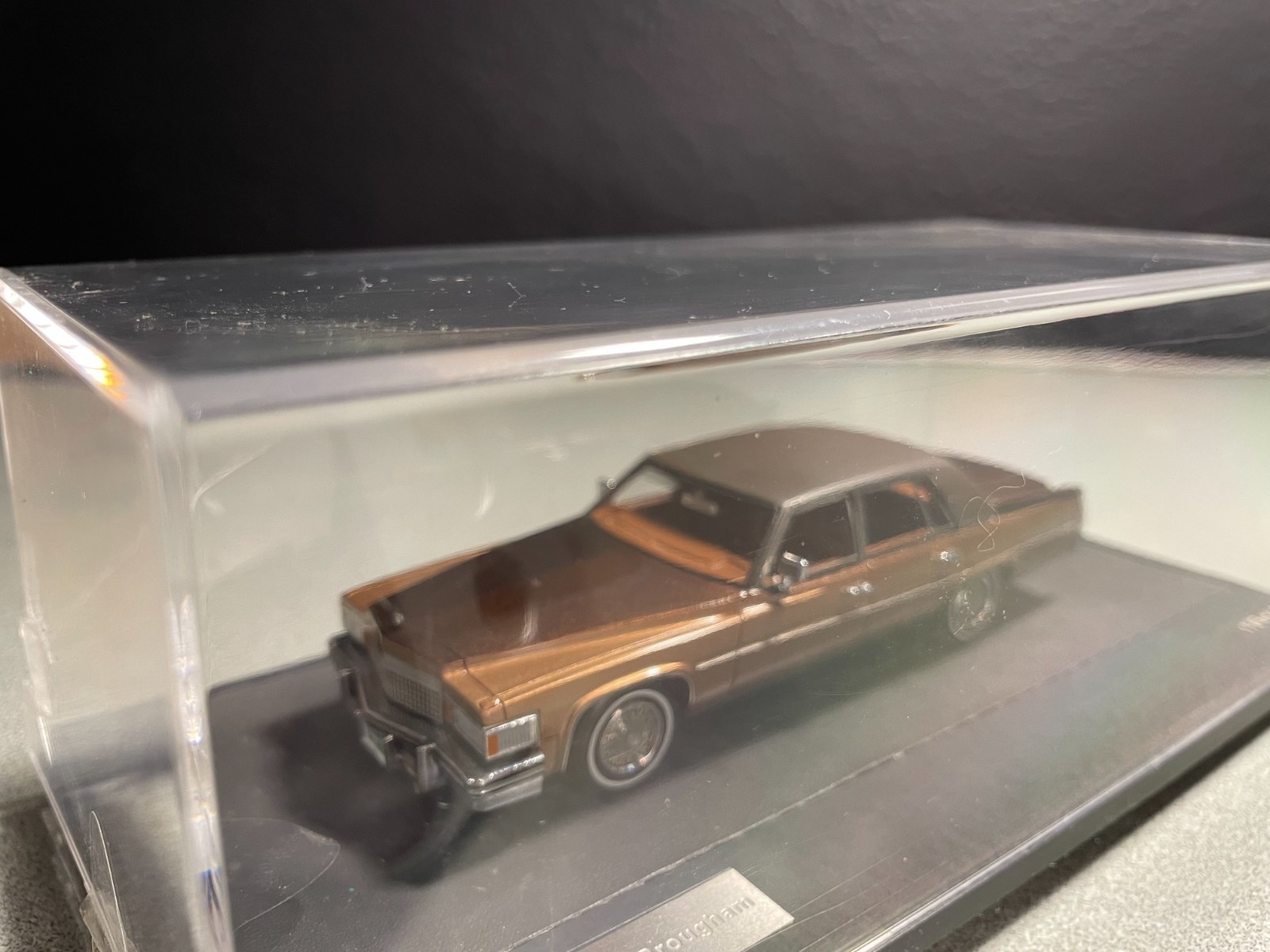 matrix 1/43 1978 cadillac fleetwood brougham 2tone brown VERY RARE #176/408