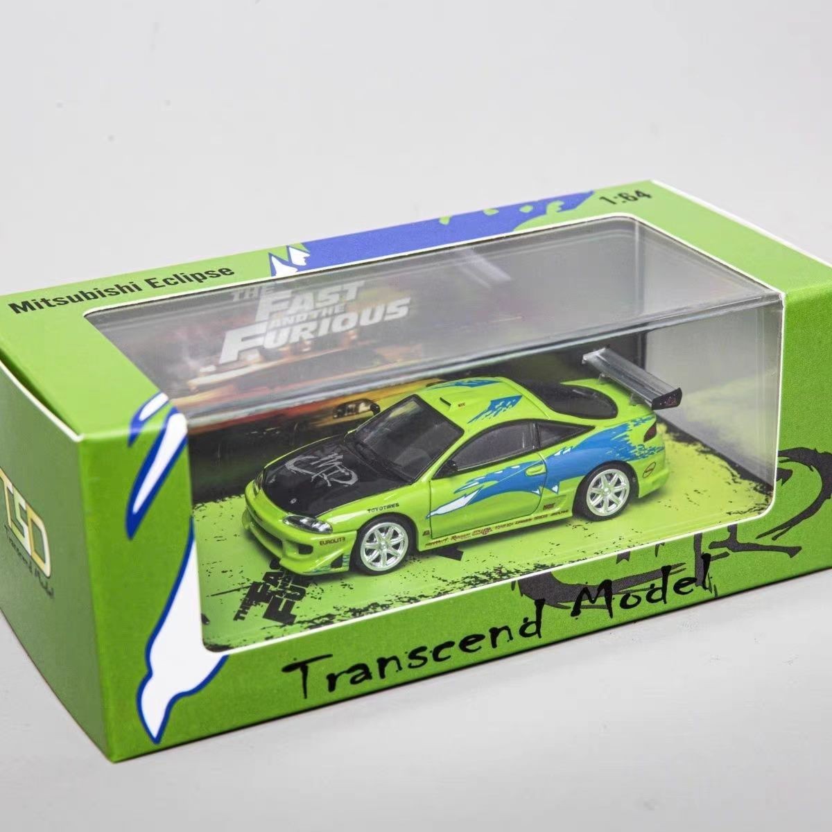 Transcend 1:64 Eclipse Fast & Furious Alloy car Model Collectible Ornament Gift