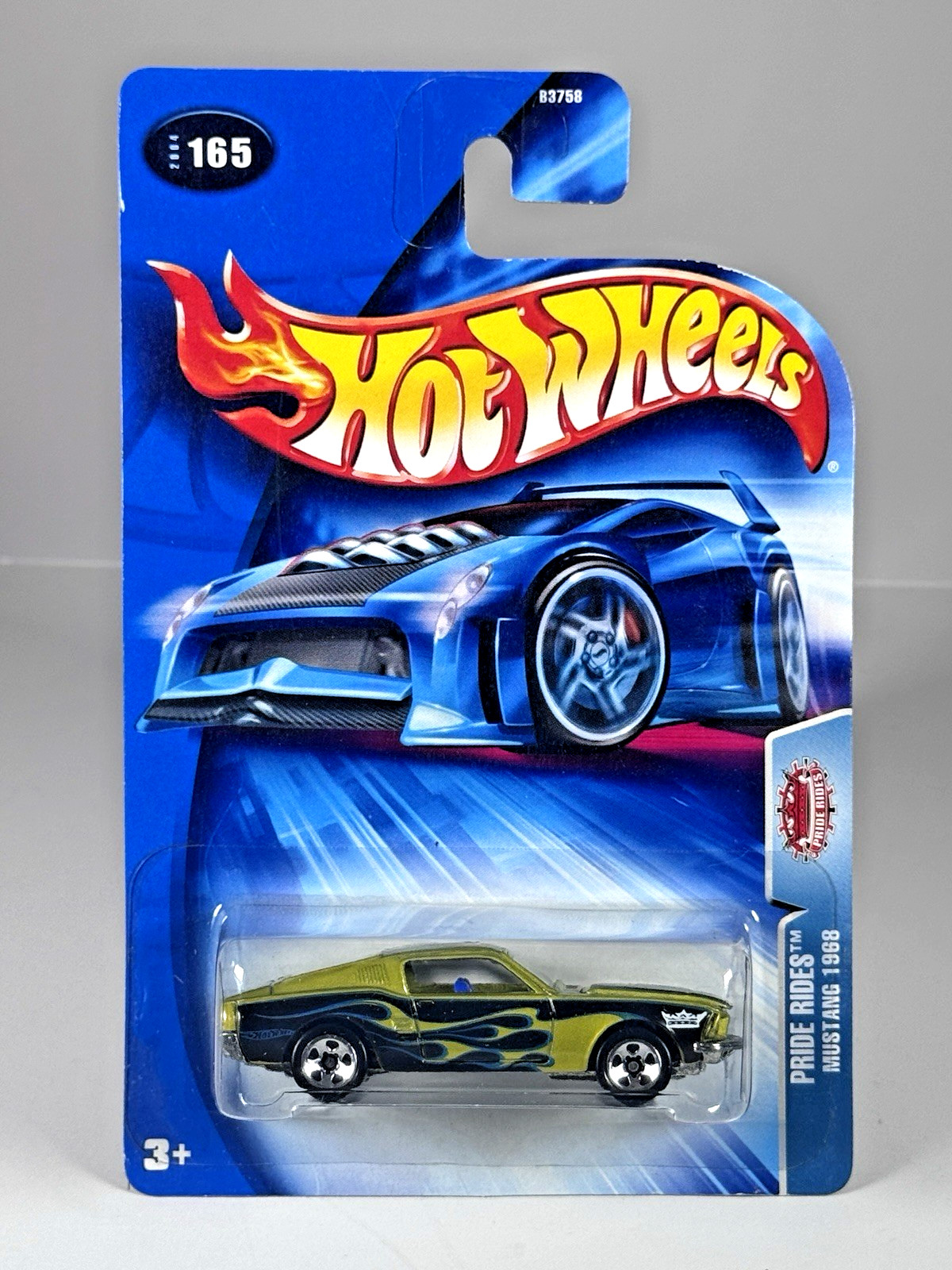 Hot Wheels Pride Rides Mustang 1968 Green/Black 2004 165